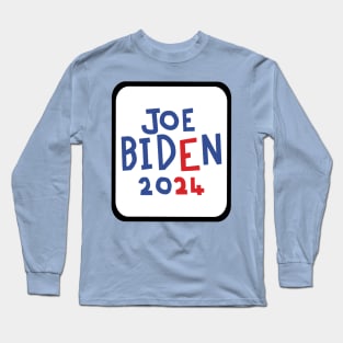 Joe Biden 2024 for President Long Sleeve T-Shirt